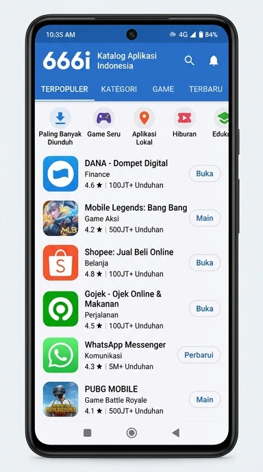 Jelajahi Aplikasi Populer & Kanal Uji di 666i — Hub Unduhan Terbaik
