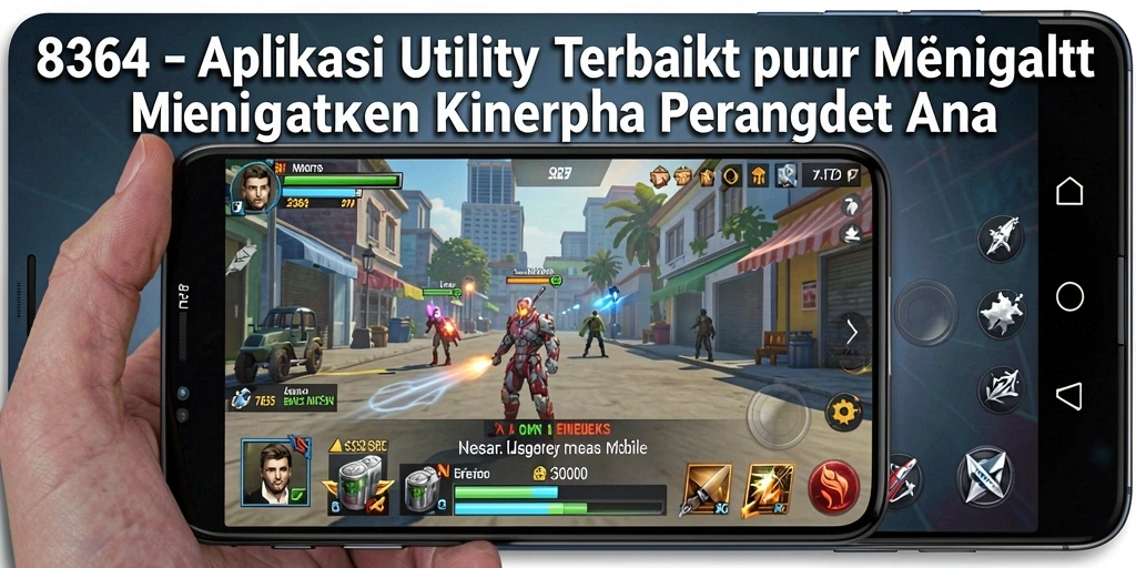 Tampilan antarmuka aplikasi Utility 8364 yang modern dan intuitif.