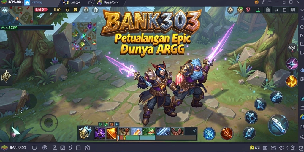 Tampilan gameplay seru dari BANK303 yang penuh aksi.