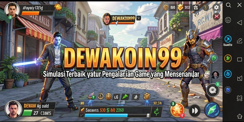 Tampilkan gameplay DEWAKOIN99 dengan grafis yang menawan dan interaksi menarik.