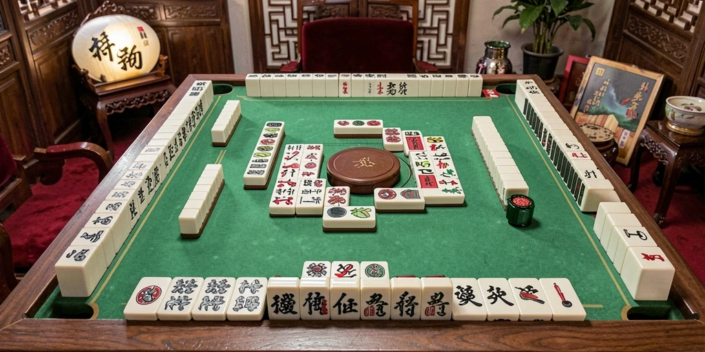 Tampilan gameplay Mahjong yang seru dan menantang di HARAPJP.