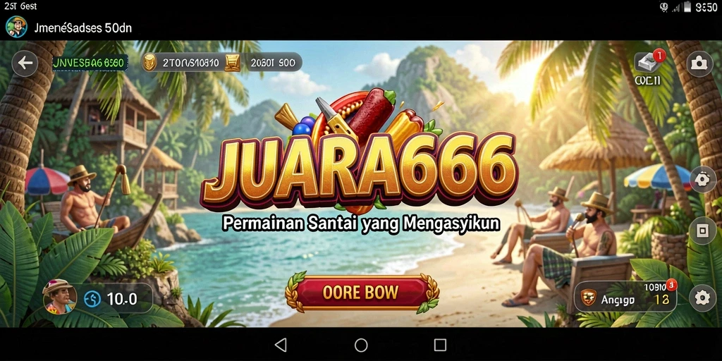 Tampilan seru dari gameplay JUARA666 yang mengasyikkan.