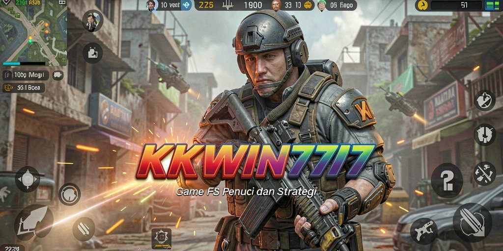 Tangkapan layar menampilkan aksi intens dalam gameplay FPS.