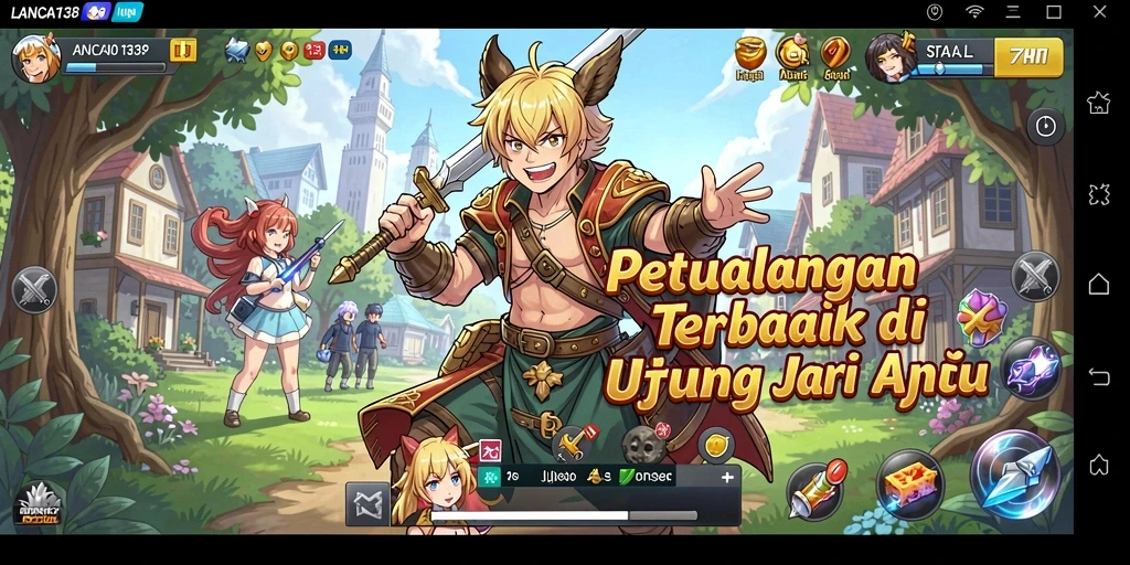 Gameplay seru dan karakter Anime yang mengagumkan di LANCAR138.