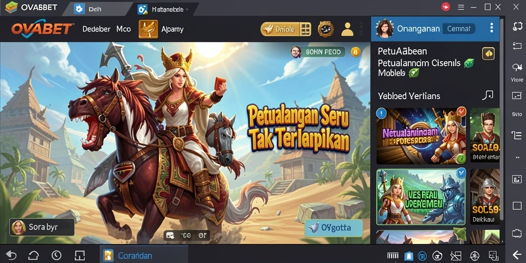 Tampilan menarik dengan gameplay petualangan yang seru.
