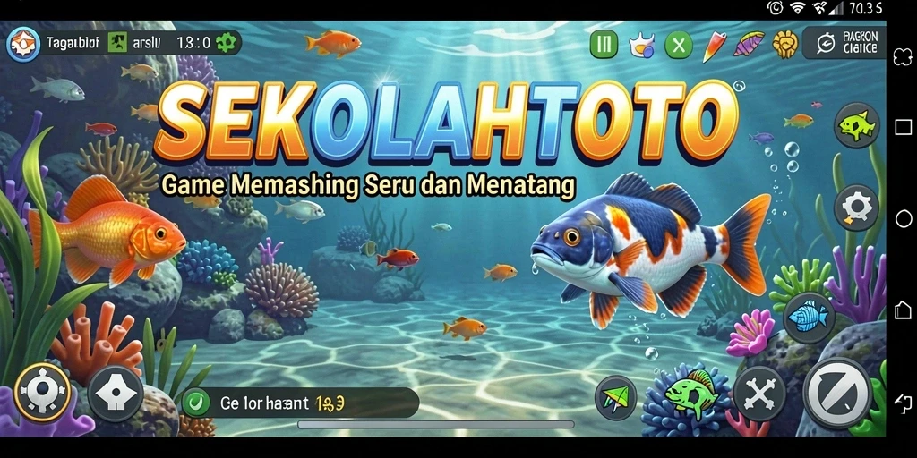 Tangkapan ikan besar dalam gameplay SEKOLAHTOTO yang seru.